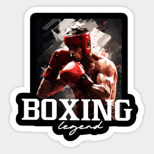 Boxing Legend Sticker